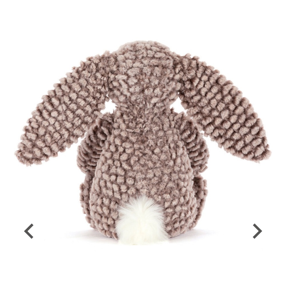 Authentic NWT Jellycat Bashful Luxe Bunny Pine Rare LAST ONE Gold Tag - Picture 10 of 16